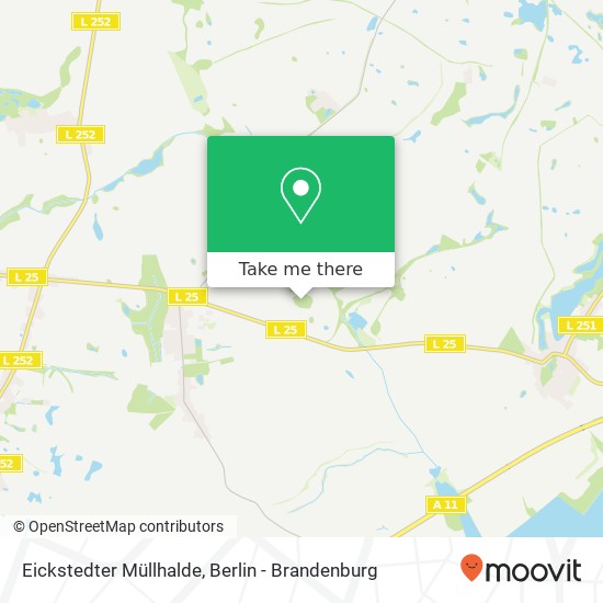 Eickstedter Müllhalde map