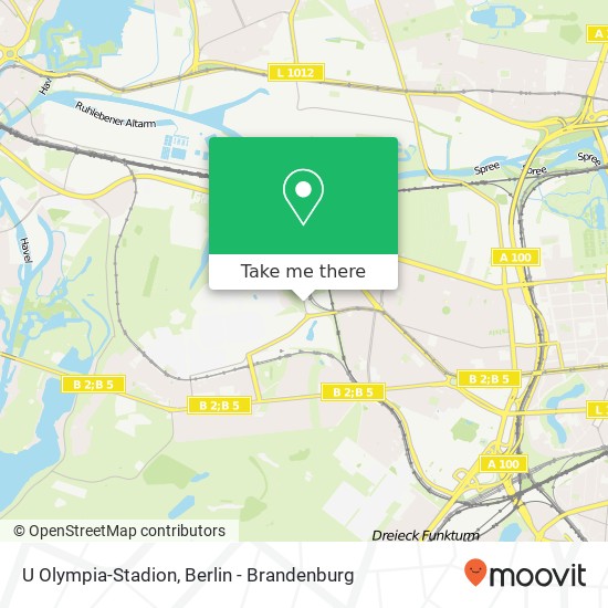 U Olympia-Stadion map