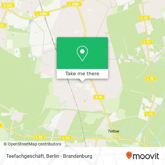 Teefachgeschäft map