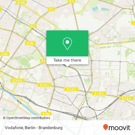 Vodafone map