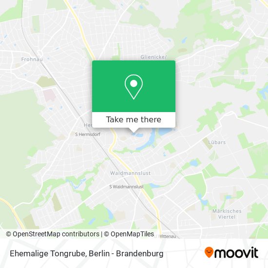 Ehemalige Tongrube map