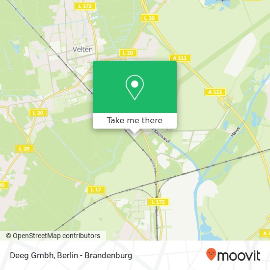 Deeg Gmbh map