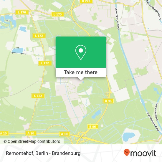 Remontehof map