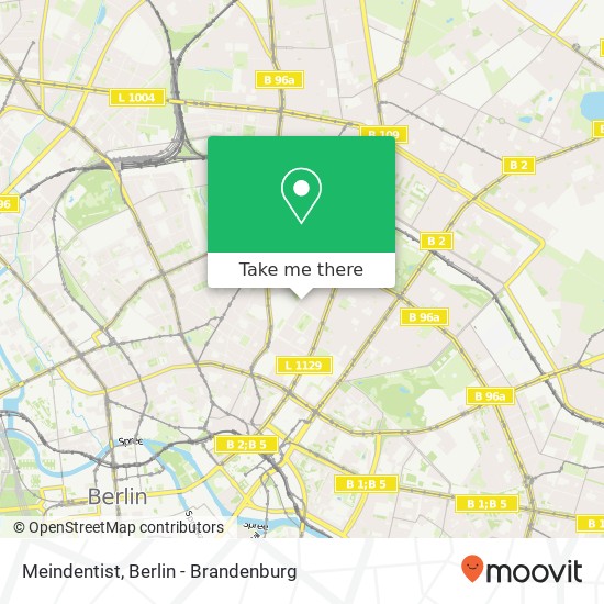 Meindentist map