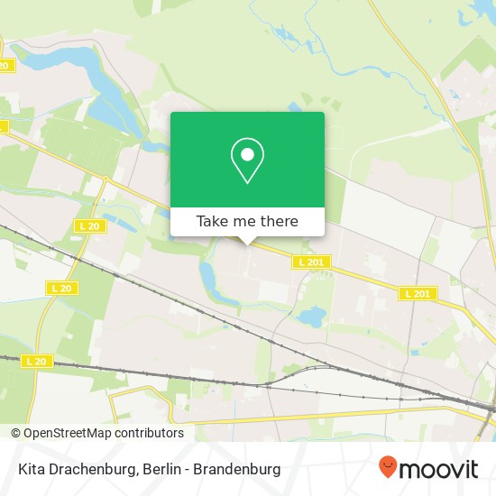 Kita Drachenburg map