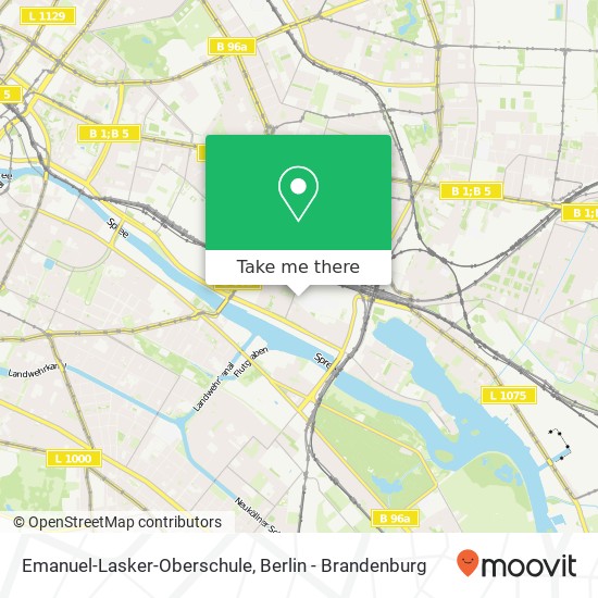Emanuel-Lasker-Oberschule map