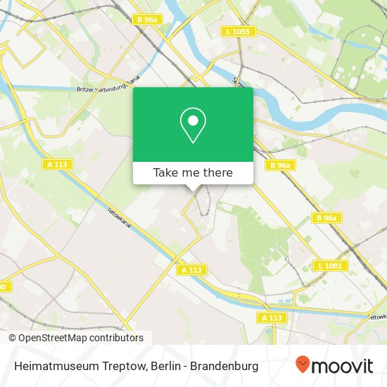 Heimatmuseum Treptow map