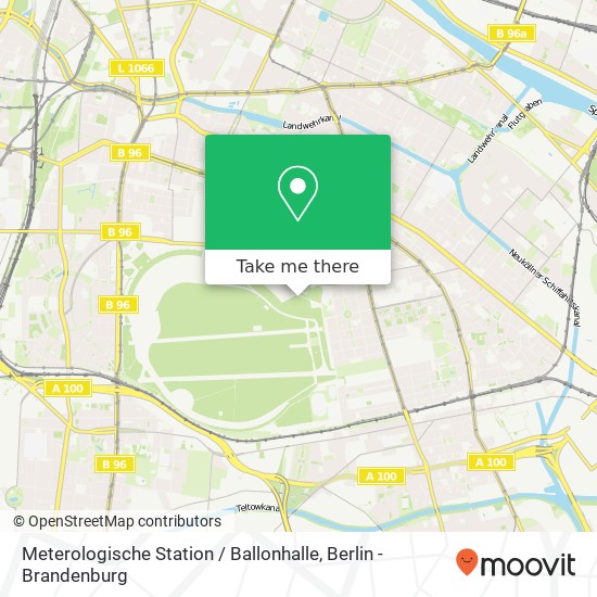 Карта Meterologische Station / Ballonhalle