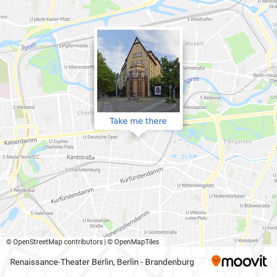 Карта Renaissance-Theater Berlin