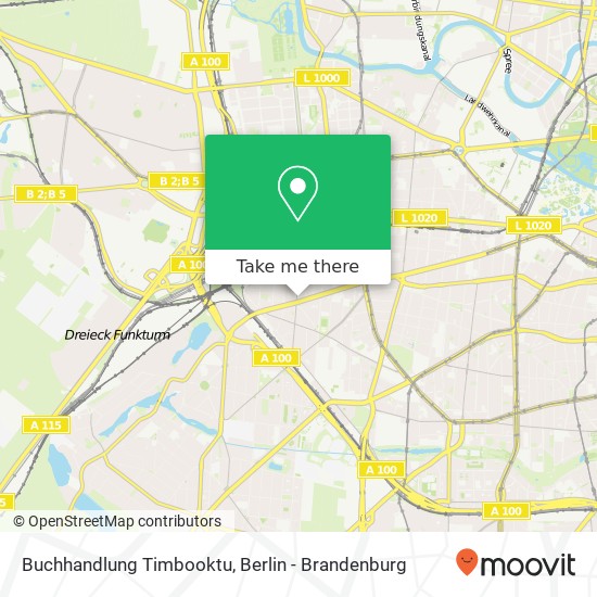 Buchhandlung Timbooktu map