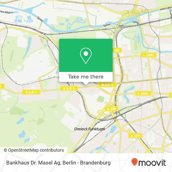 Bankhaus Dr. Masel Ag map