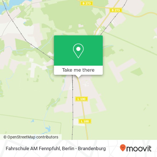 Fahrschule AM Fennpfuhl map