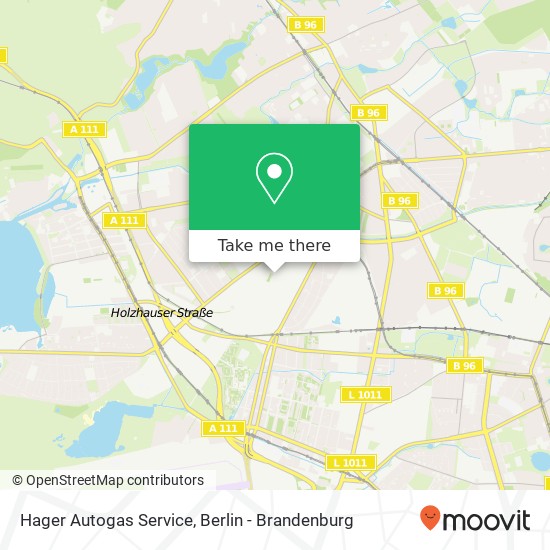 Hager Autogas Service map