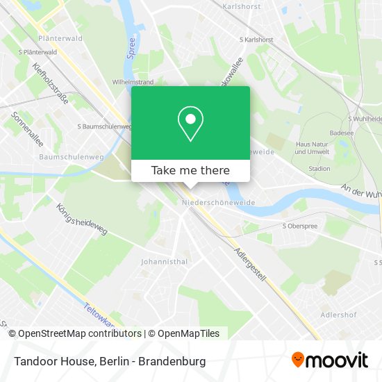 Tandoor House map