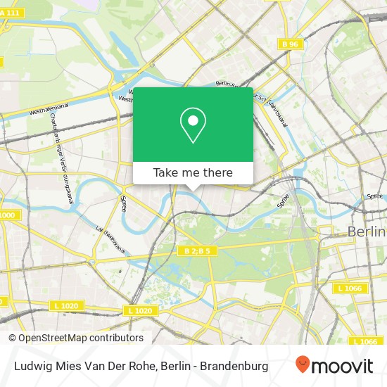 Ludwig Mies Van Der Rohe map