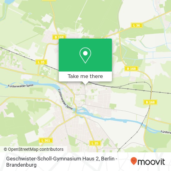 Карта Geschwister-Scholl-Gymnasium Haus 2