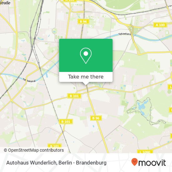 Autohaus Wunderlich map