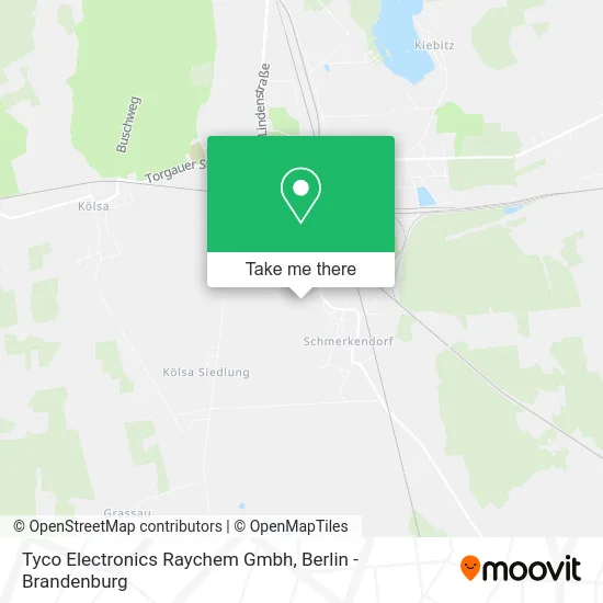 Tyco Electronics Raychem Gmbh map