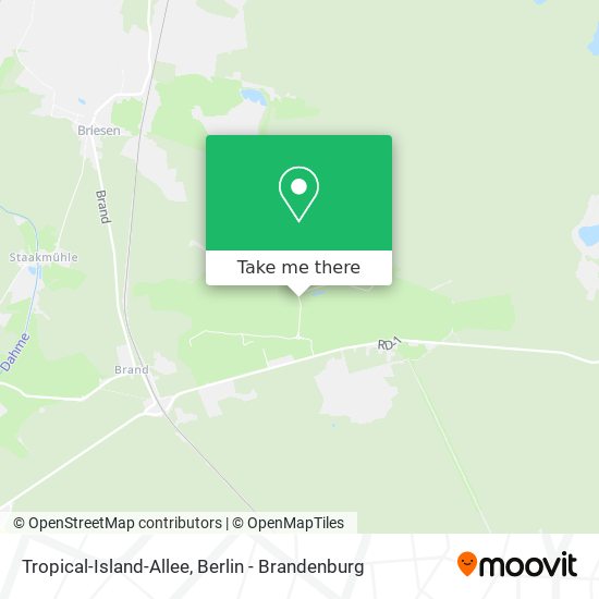 Tropical-Island-Allee map