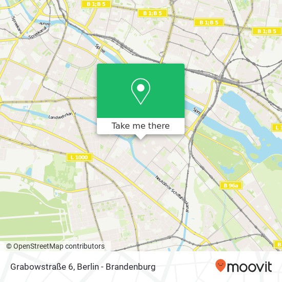 Grabowstraße 6, Alt-Treptow, 12435 Berlin map