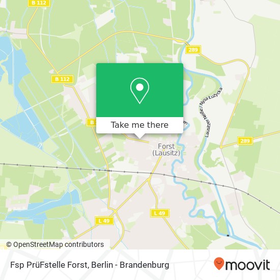 Fsp PrüFstelle Forst, Cottbuser Straße 85 map