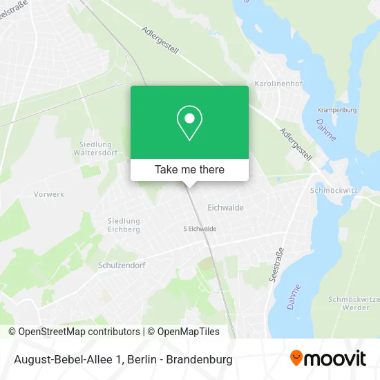 Карта August-Bebel-Allee 1