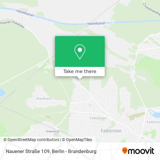 Nauener Straße 109 map