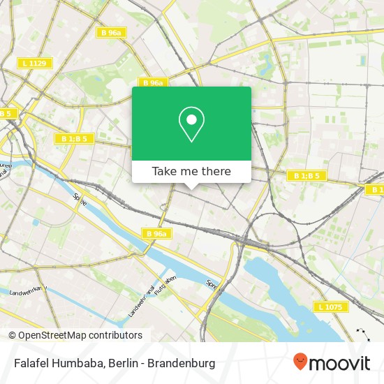 Falafel Humbaba, Simon-Dach-Straße 37 map