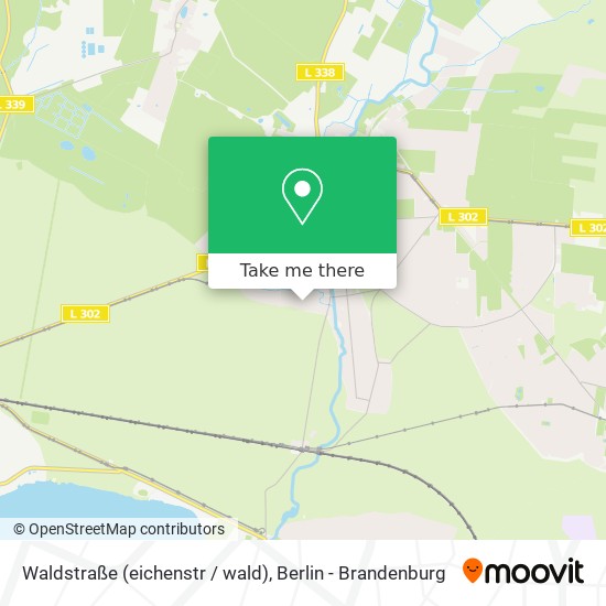 Waldstraße (eichenstr / wald) map