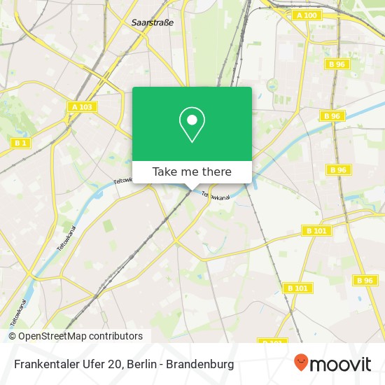 Frankentaler Ufer 20, Lankwitz, 12247 Berlin map