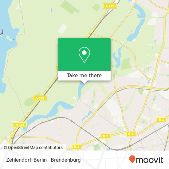 Zehlendorf, Zehlendorf, 14163 Berlin, Deutschland map