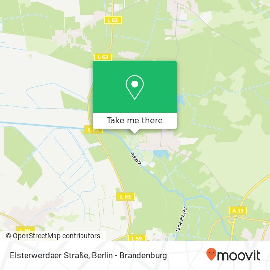 Elsterwerdaer Straße, Elsterwerdaer Str., 01945 Lindenau, Deutschland map
