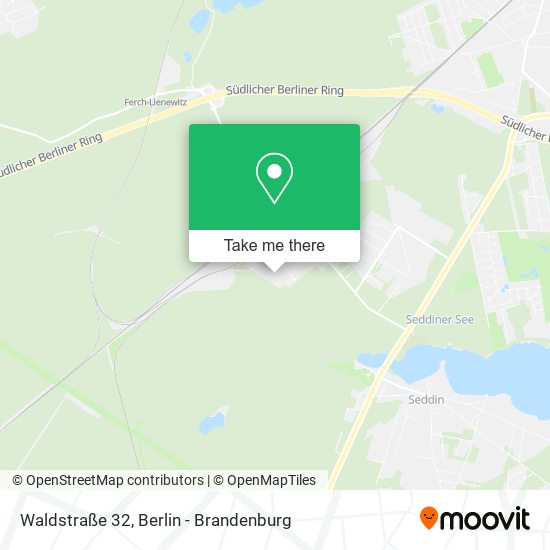 Waldstraße 32 map