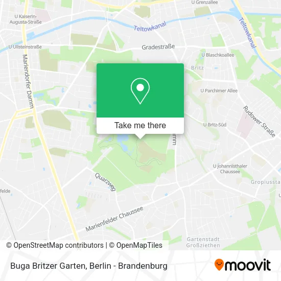 Карта Buga Britzer Garten