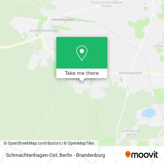 Schmachtenhagen-Ost map