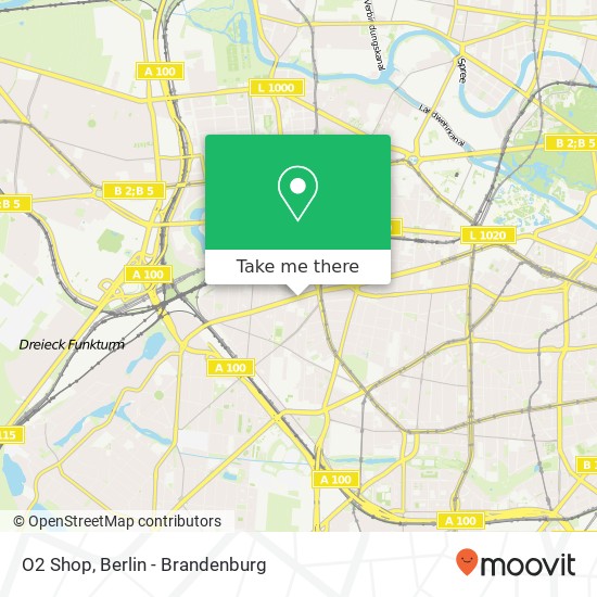 O2 Shop, Kurfürstendamm map