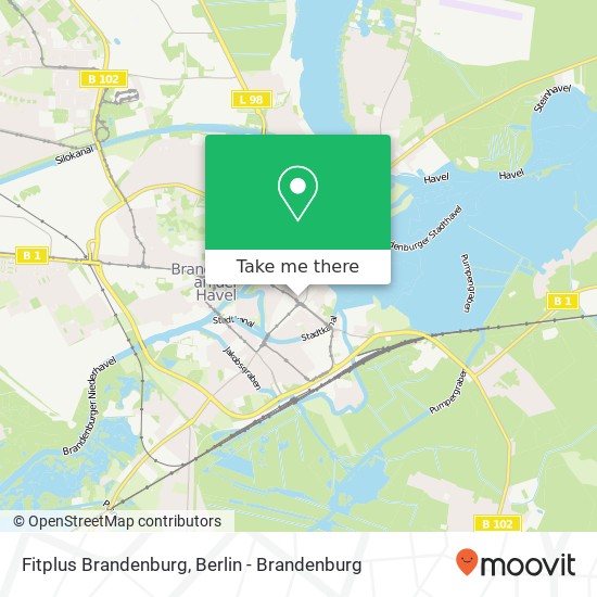 Карта Fitplus Brandenburg, Molkenmarkt 32