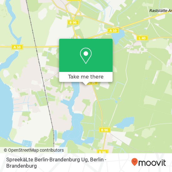 SpreekäLte Berlin-Brandenburg Ug, Kleine Strandallee 24 map