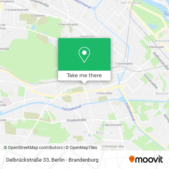 Delbrückstraße 33 map
