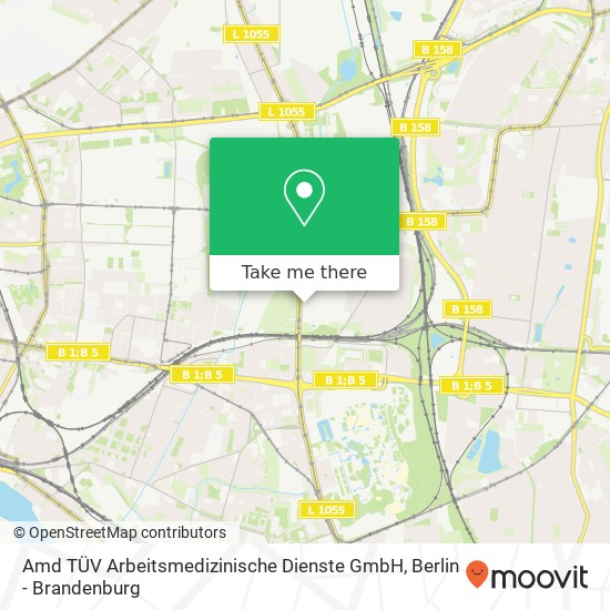 Amd TÜV Arbeitsmedizinische Dienste GmbH, Rhinstraße 46 map