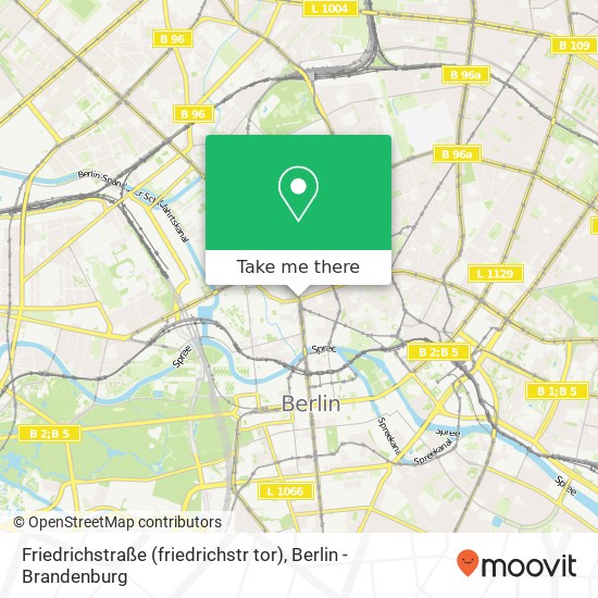 Friedrichstraße (friedrichstr tor), Mitte, 10115 Berlin map