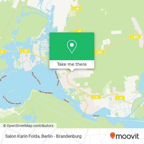 Salon Karin Folda, Am Mühlenweg 2 map