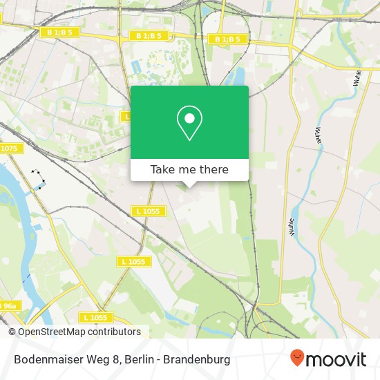 Bodenmaiser Weg 8, Karlshorst, 10318 Berlin map