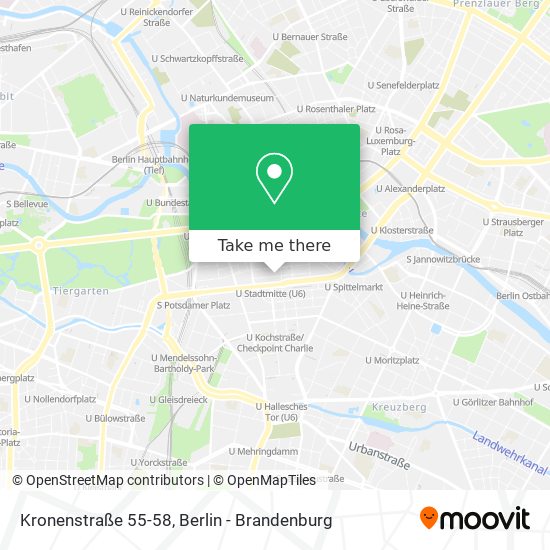 Kronenstraße 55-58 map