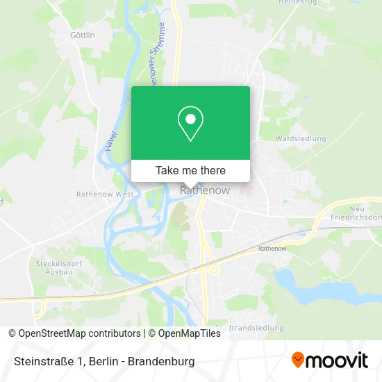 Карта Steinstraße 1