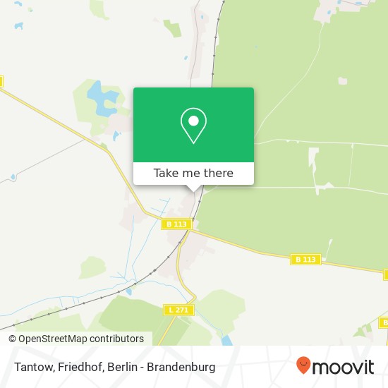 Tantow, Friedhof map