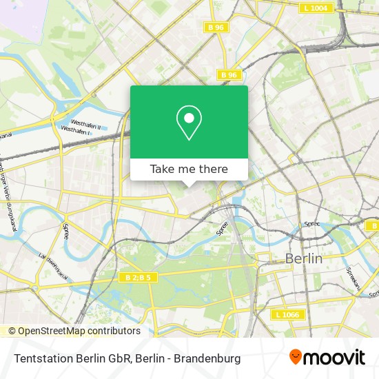Tentstation Berlin GbR map