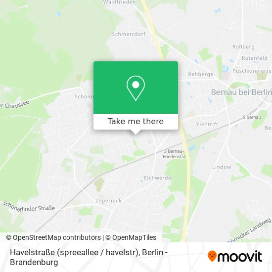 Карта Havelstraße (spreeallee / havelstr)