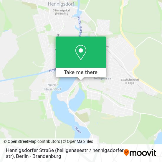 Hennigsdorfer Straße (heiligenseestr / hennigsdorfer str) map