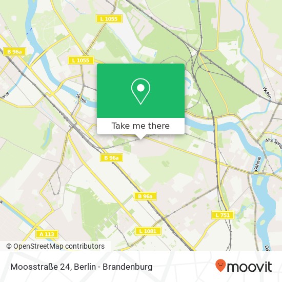 Moosstraße 24, Niederschöneweide, 12439 Berlin map